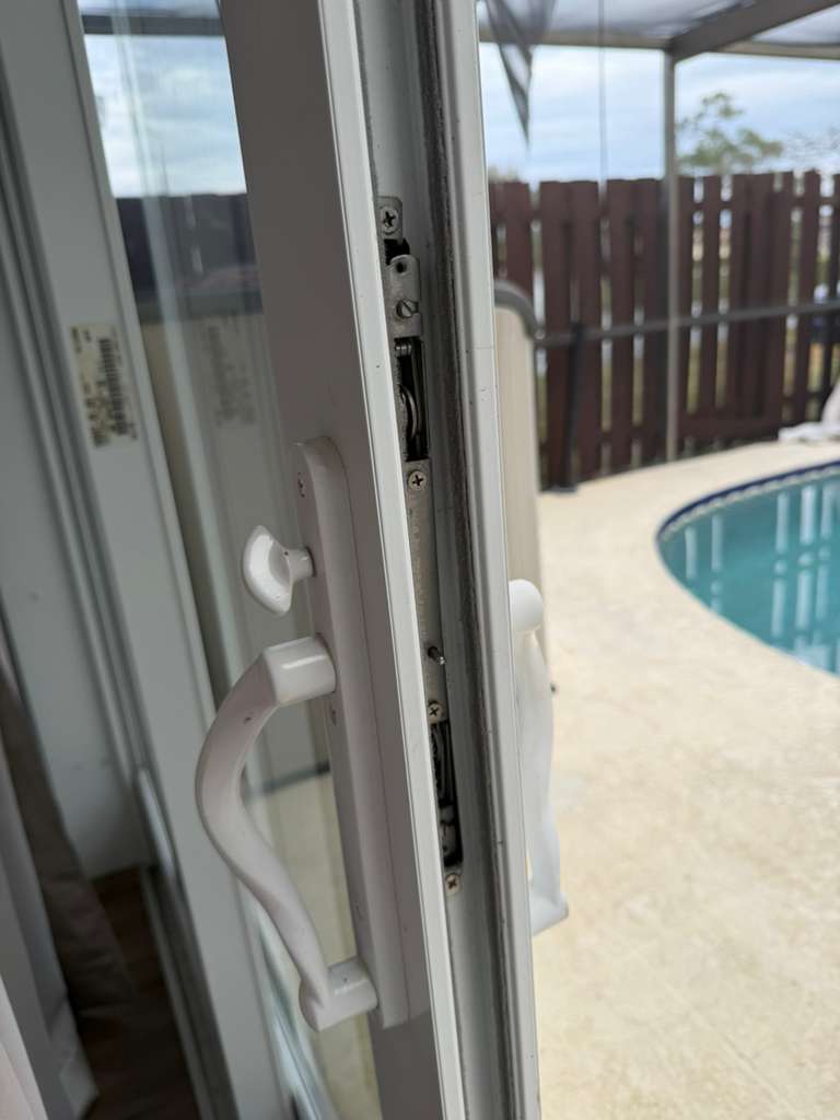 sliding door lock repair fort pierce service